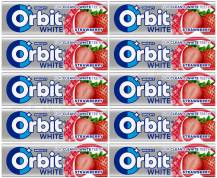 Orbit White Strawberry Flavour 420g (30x14g)