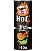 Prigles Hot Mexican Chilli and Lime 160g Tube